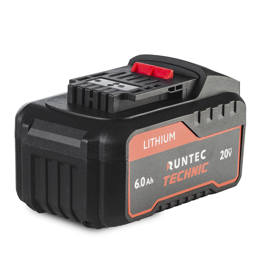 Батарея аккумуляторная TECHNIC 20В, 6Ач RUNTEC RT-LB26T