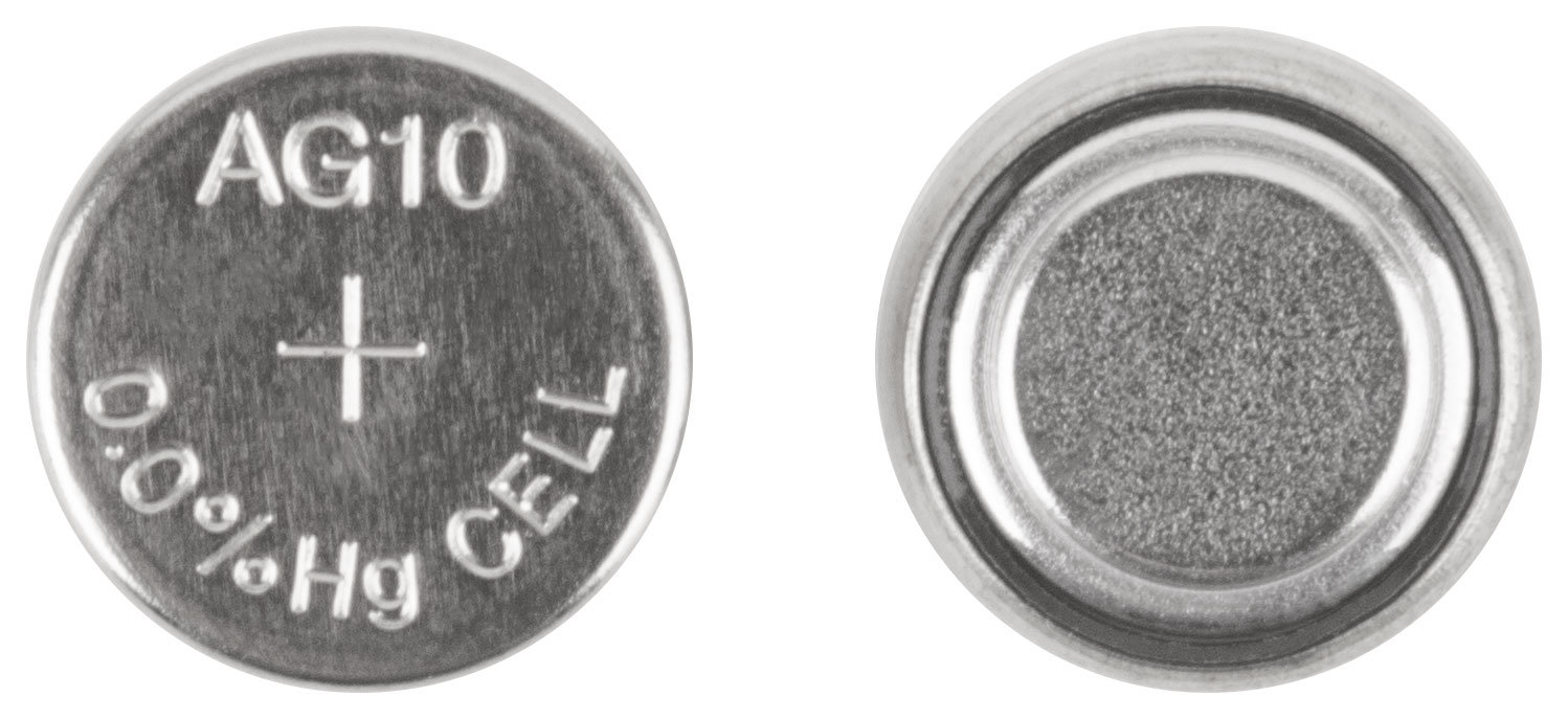 Батарейка щелочная, 1.5 В, тип АG10, 10 шт. (LR54)