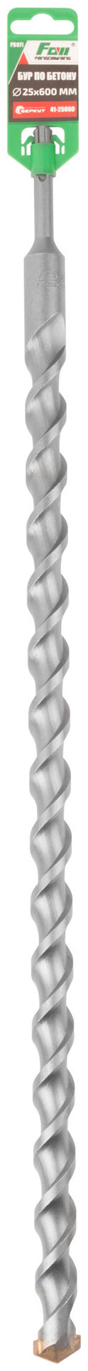 Бур по бетону FDW, Profi, SDS-Plus, 25 х 600 мм (41-25600)