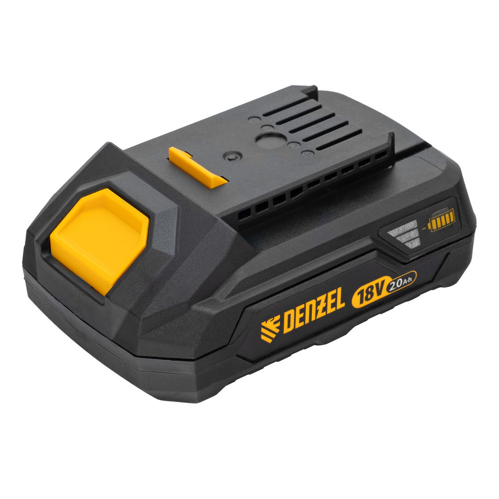 Дрель-шуруповерт аккумуляторная, бесщет. BLDL-18-0 Li-Ion, 18 В Denzel (26141)