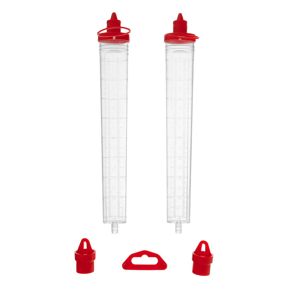 Гидроуровень,удлиненная колба, рельефная градуировка, 10м Matrix (37092)