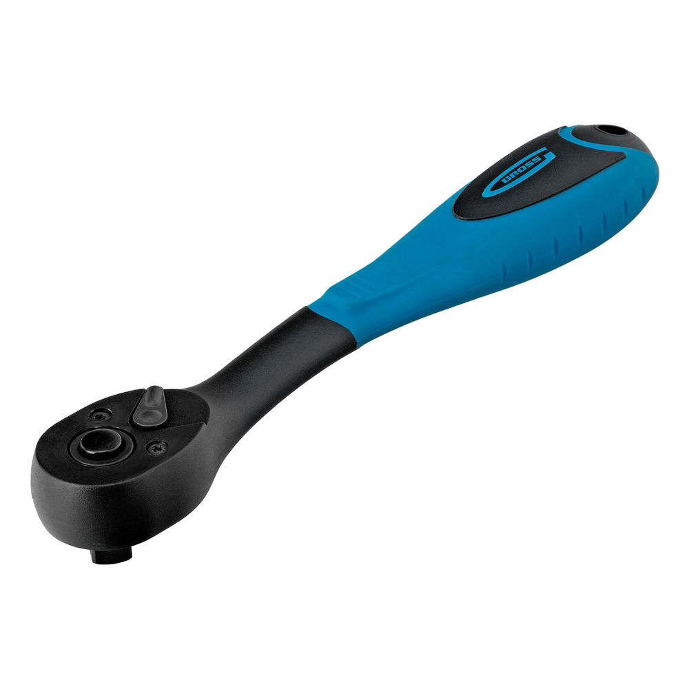 Ключ-трещотка 3/8, CrV, 72 зуба, с быстрым сбросом Gross