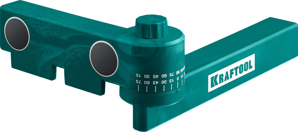 Многопозиционное поворотное стусло UNIVERSAL, 12 углов (15°–180°), с магнитной направляющей KRAFTOOL 15388