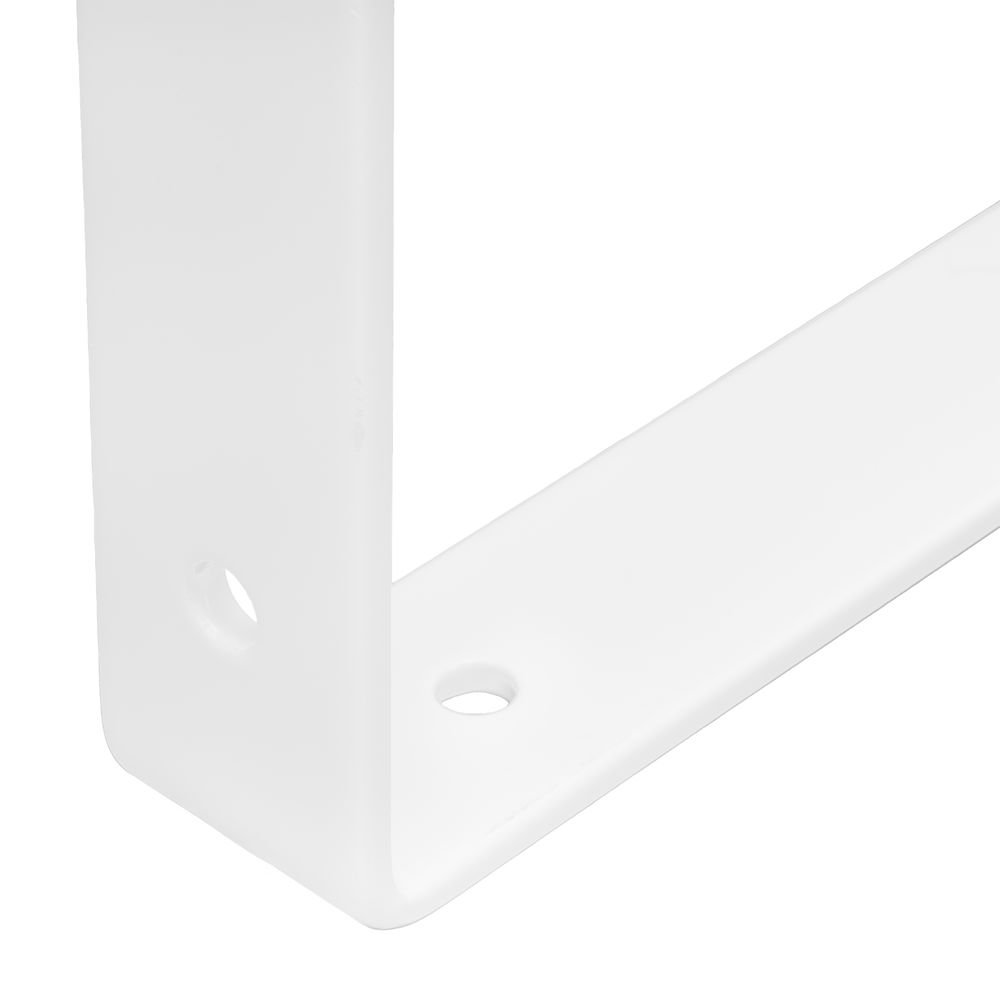 Кронштейн усиленный, 250 х 200 х 30 х 4 мм, белый Сибртех (94045)