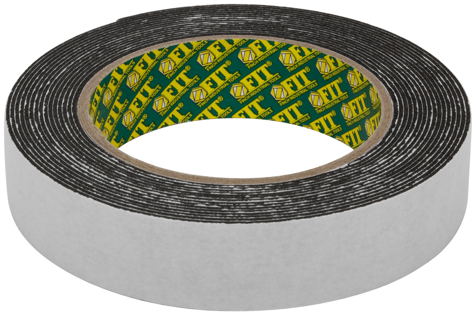 Лента клеящая, 2-х сторонняя монтажная,на вспененной основе, черная, 25 мм х 5 м (11793)