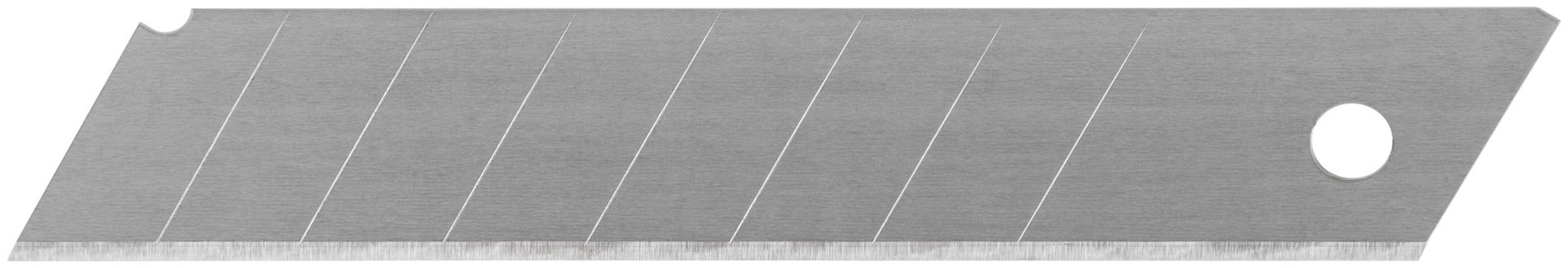 Лезвия для ножа технического 18 мм, 7 сегментов (10 шт.) (10406М)