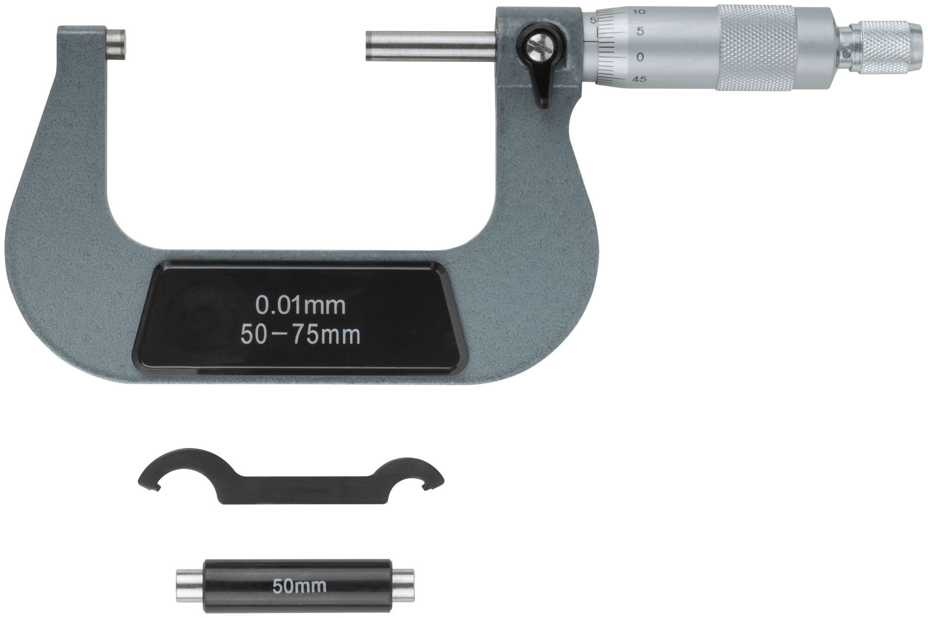 Микрометр наружный 50 - 75 мм/ 0,01 мм (19911)