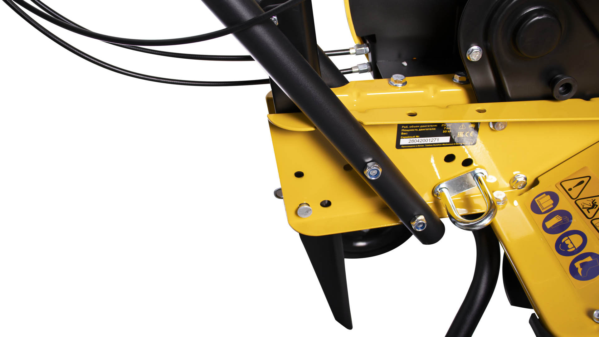 Мотокультиватор Champion ВC 6712 (7лс 1F/1R 30-55-85см 33см 3,6л 50кг) (BC6712)