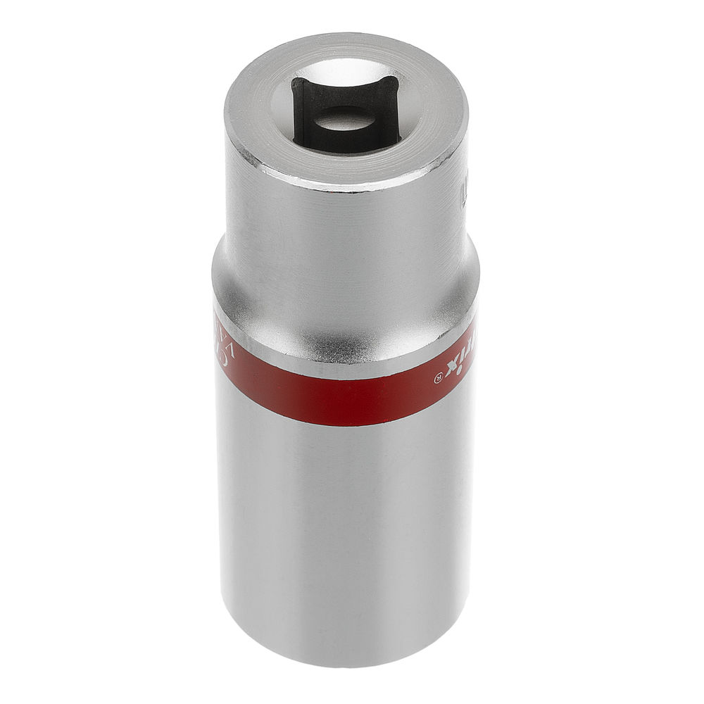 Набор удлиненных торцевых головок 3/8, 6 гранные, CrV, 8-19мм, 10 штук Matrix