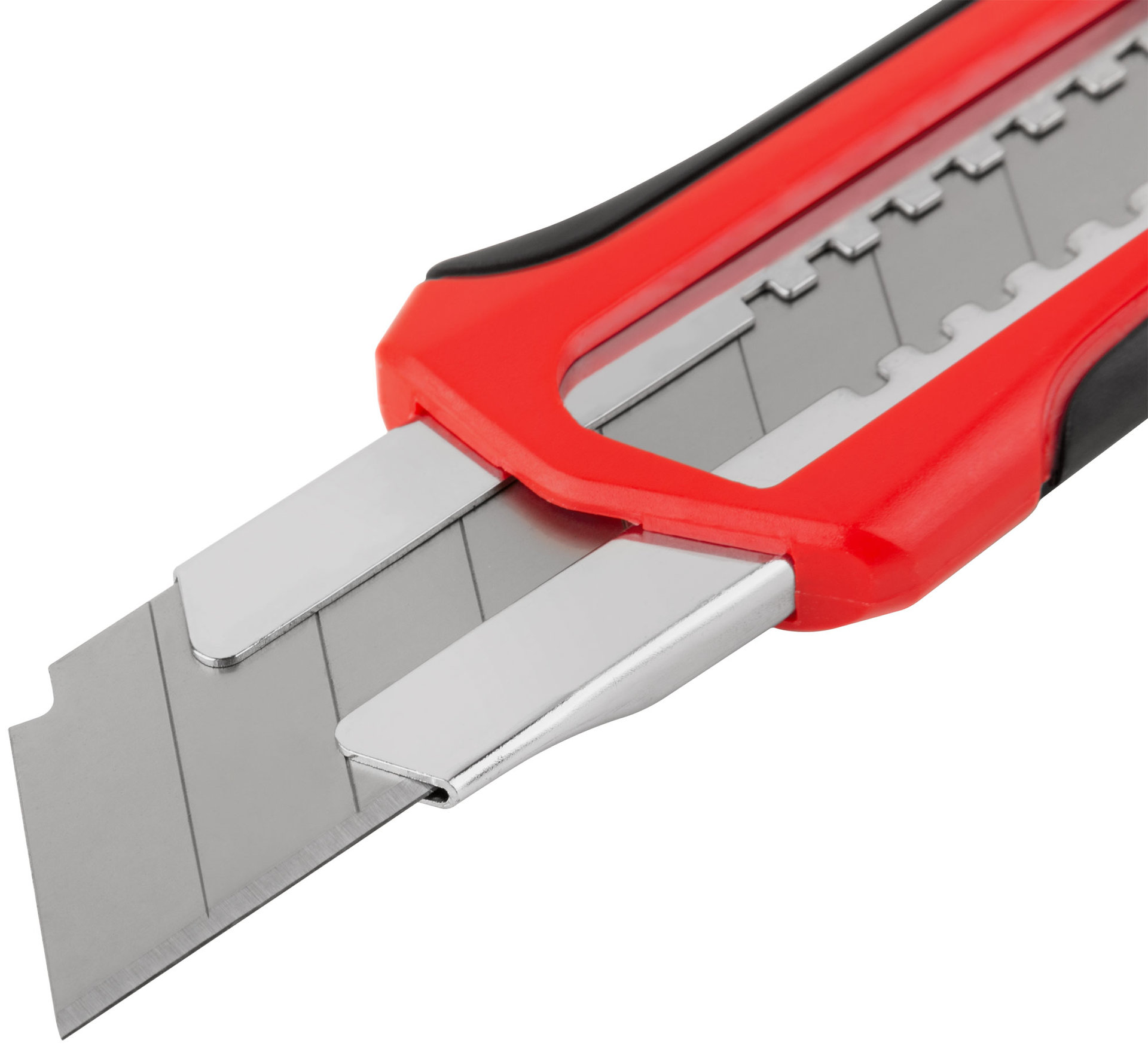 Нож технический Рубин 25 мм усиленный, прорезиненный (10183)