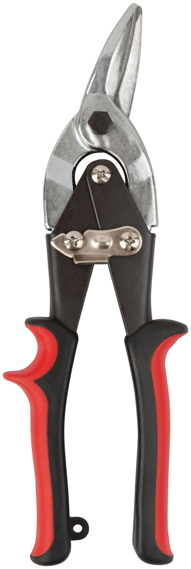 Ножницы по металлу Aviation усиленные, прорезиненные ручки, левые 250 мм (41471)