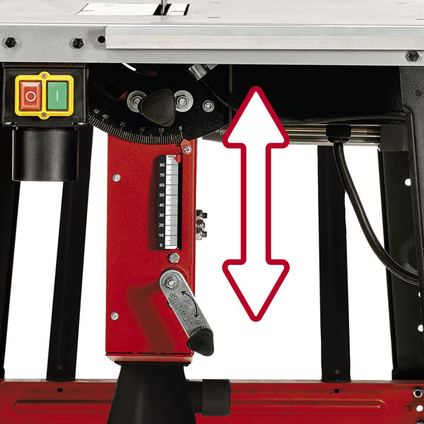 Пила стационарная Einhell TC-TS 315 U, 2000Вт, глуб реза 85мм, 2950 об/мин, 315х30 мм (4340556)