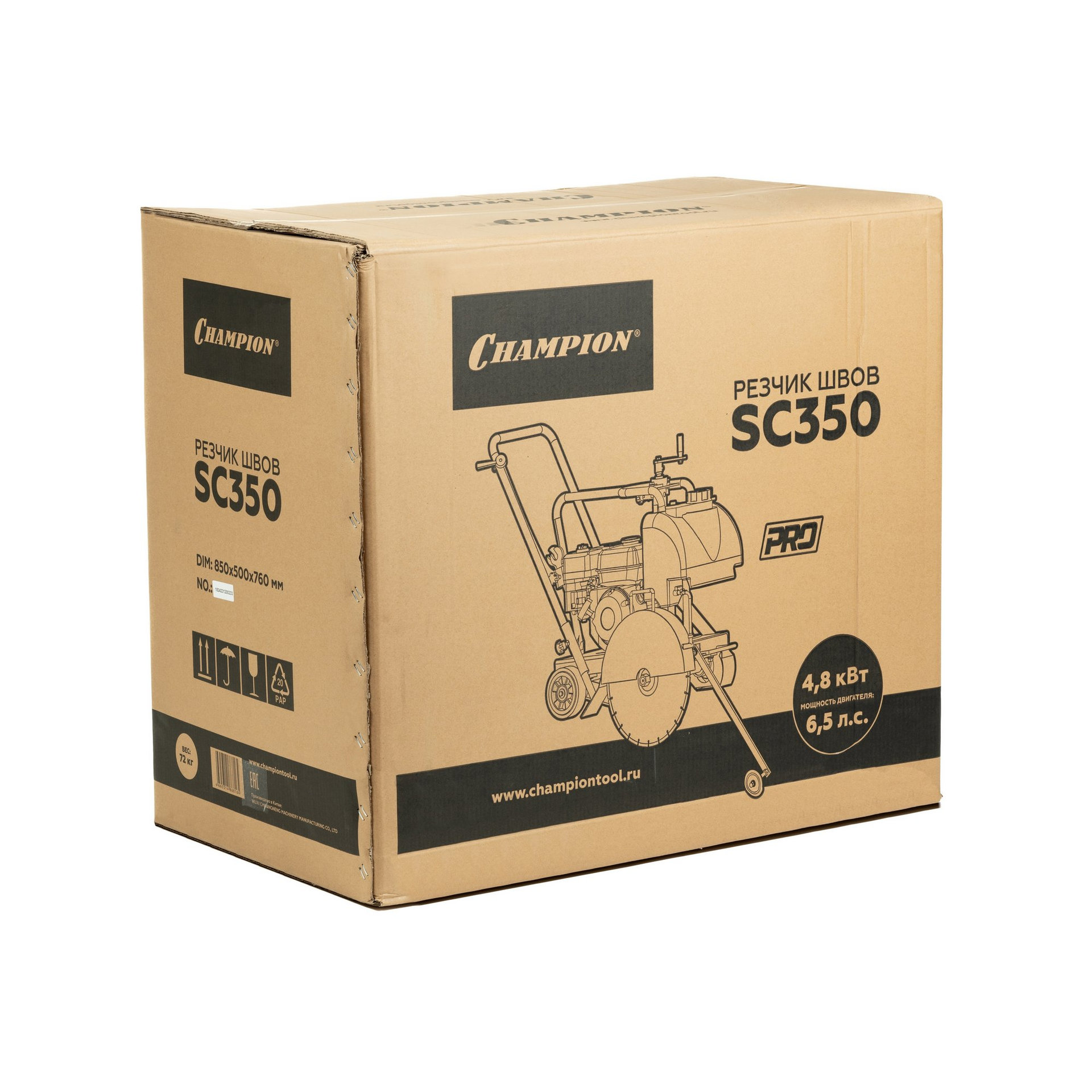 Резчик швов SC350 (PRO 350 мм, 6.5 л.с., 110 мм, 72кг) (SC350)