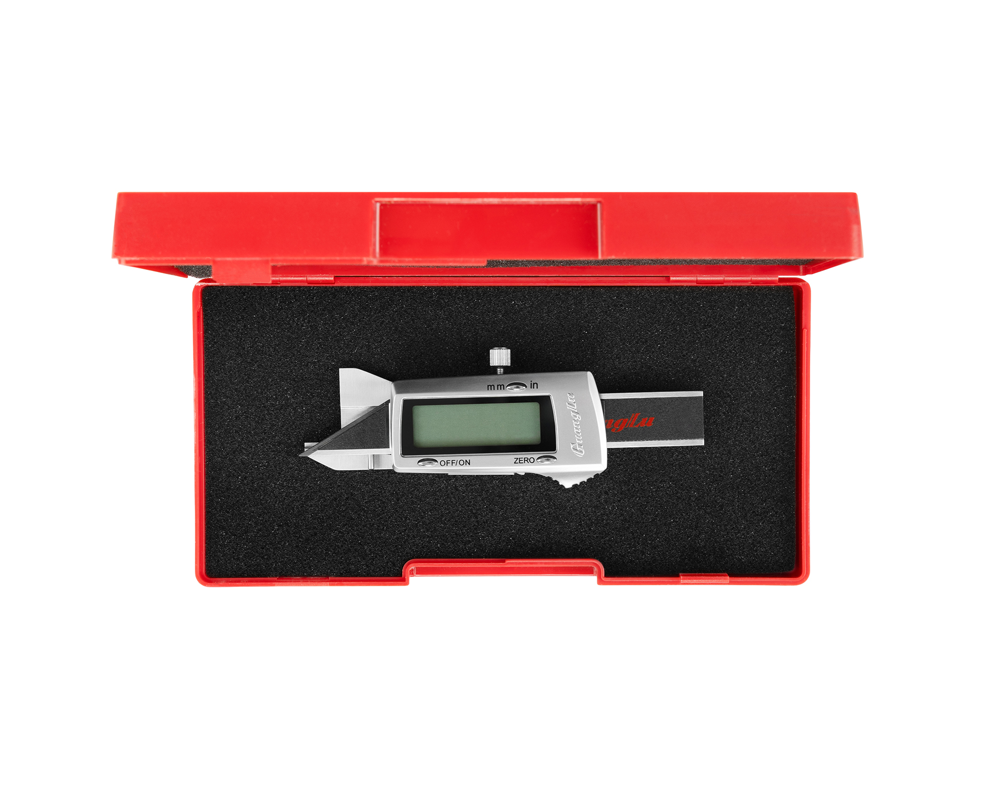 Штангенциркуль цифровой 0-8 30° 0,01 для замера фасок 119-420 Guanglu