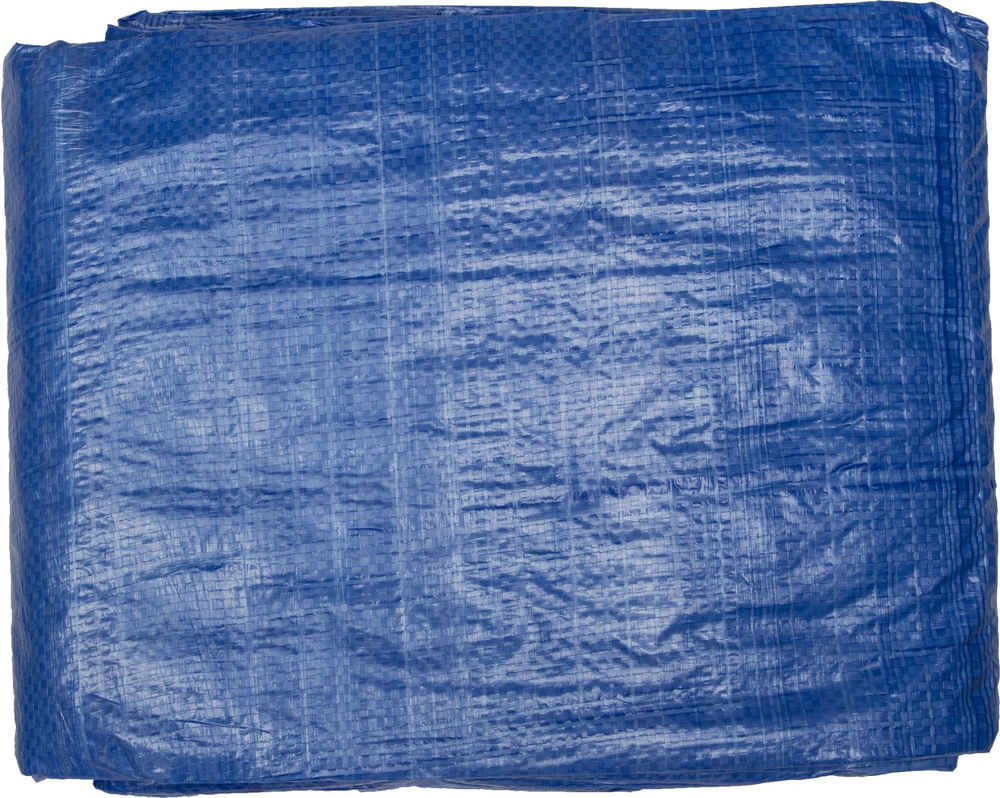 Тент-полотно 3 х 5 м, плотность 65 г/м2, с люверсами водонепроницаемый, универсальный из тканого полимера STAYER 12560-03-05