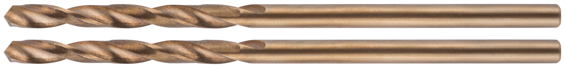 Сверло по металлу Cutop Profi с кобальтом 5% 2,3 x 53 мм, 2 шт. (48-358)