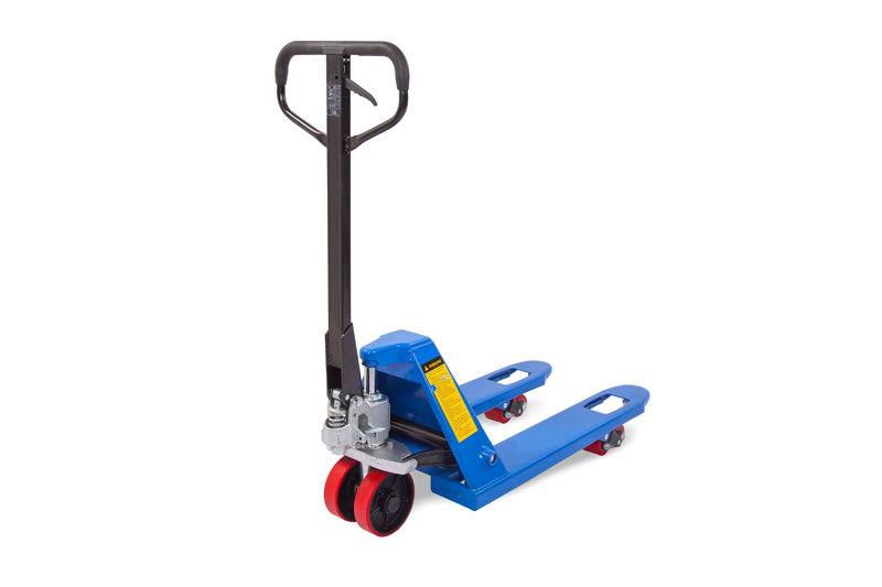 Тележка гидравлическая 2500 кг 600х550 мм полиуретановые колеса TOR RHP (1009470)