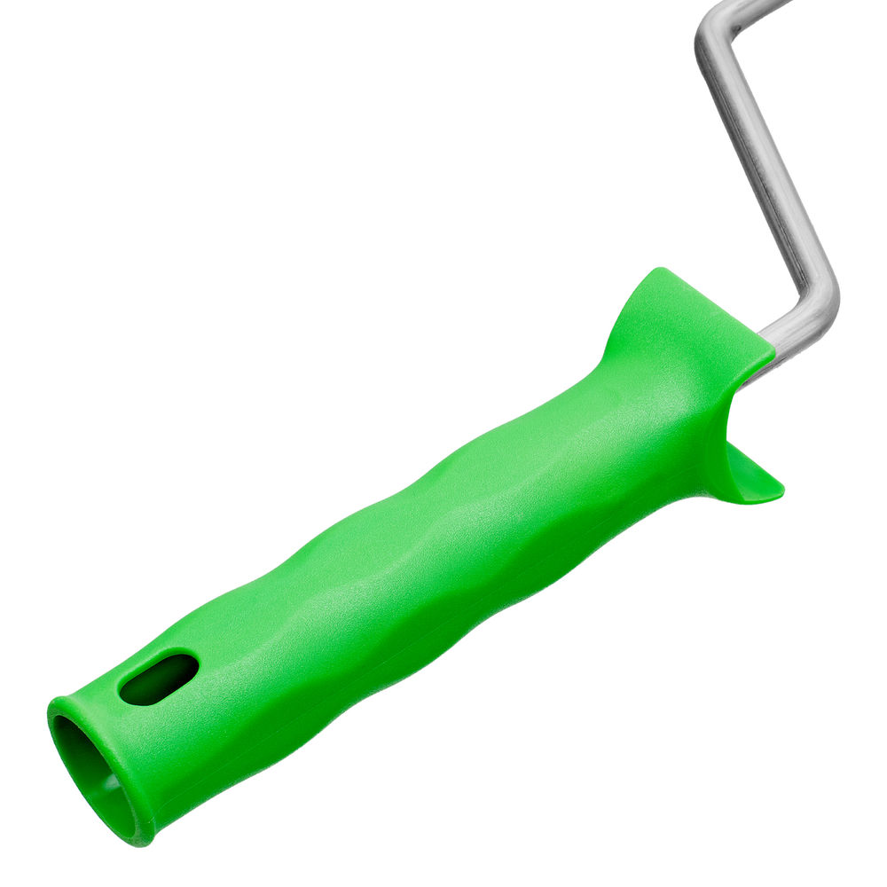 Валик Работы с древесиной, 180 мм, ворс 12 мм, D 48 мм, D ручки 8 мм, микроволокно Сибртех (80182)