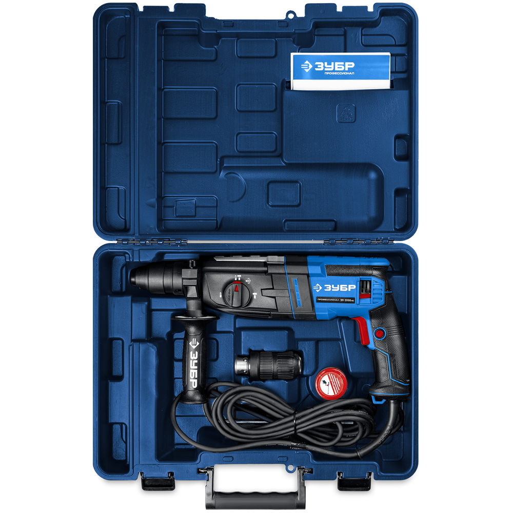 Перфоратор SDS Plus + БЗП 28 мм 900 Вт мет. корпус Профессионал ЗУБР ЗП-2890 мс