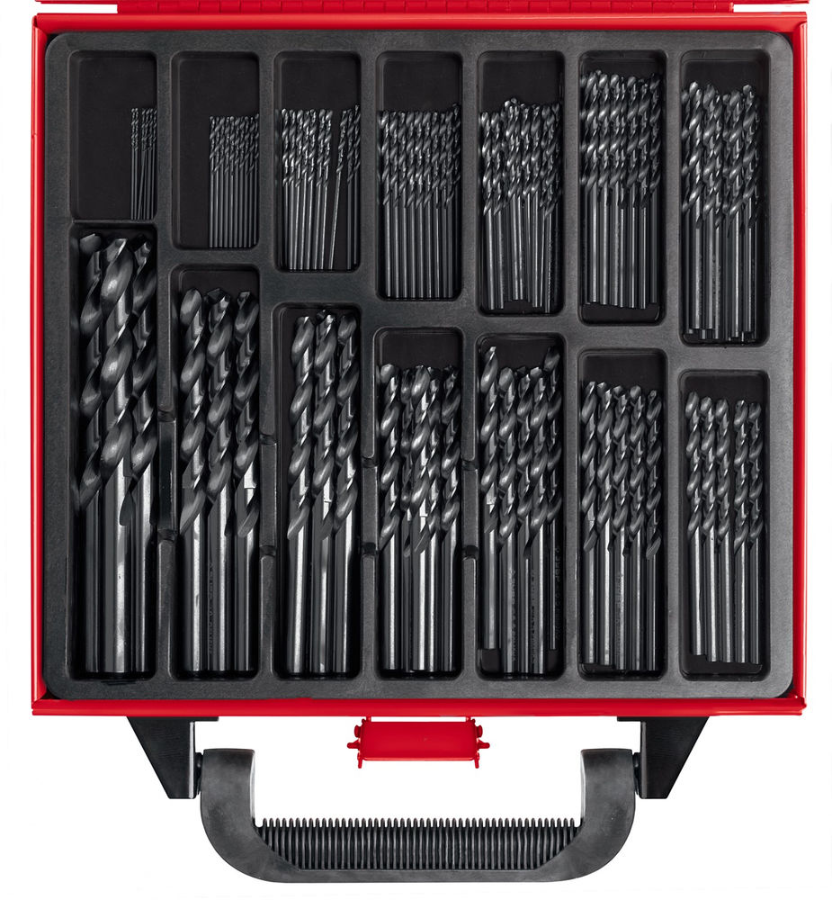 Набор сверл по металлу 99 шт (1-10 мм), сталь Р4М2, класс В, метал. бокс ЗУБР 29605-H99