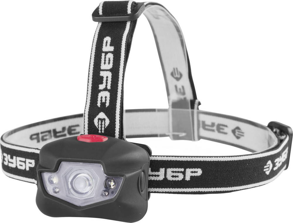 Фонарь налобный светодиодный ЕХ-300 120 Лм, 3 режима, 3 AAA ЗУБР 56434