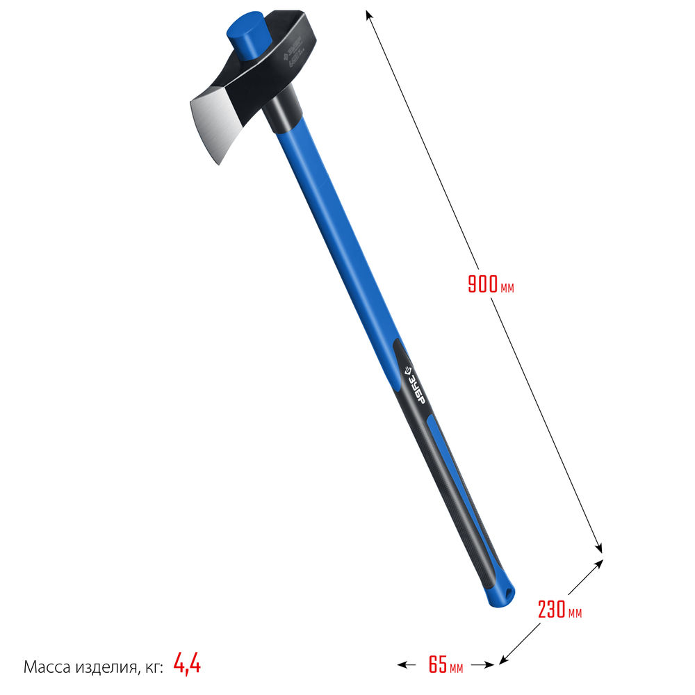 Строительный колун-кувалда 3600/4400 г 900 мм Профессионал ЗУБР Фибергласс 20623-36