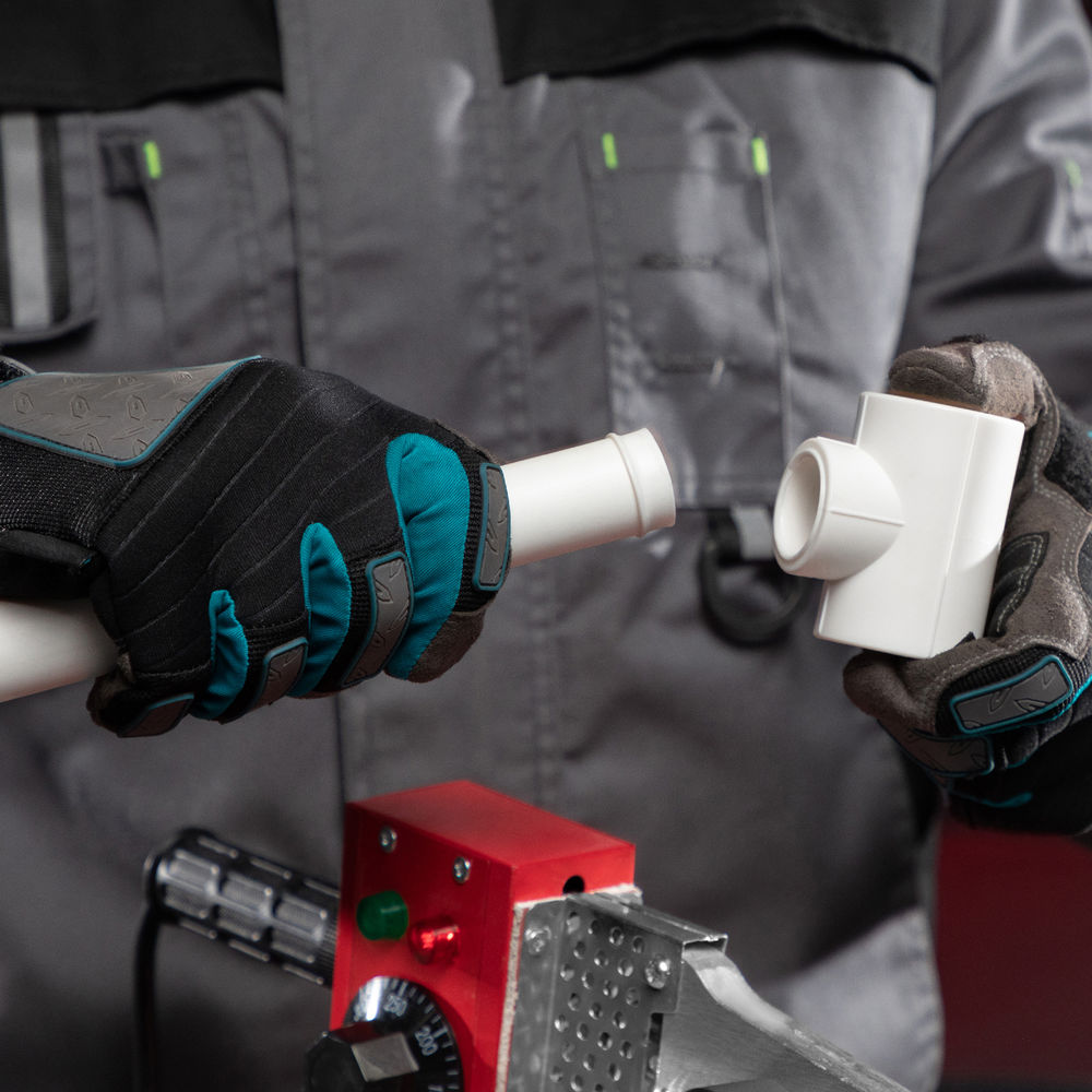 Аппарат для сварки пластиковых труб K W 600, 600 Вт, 300 °C, 20-25-32-40 мм, блистер Kronwerk (94212)