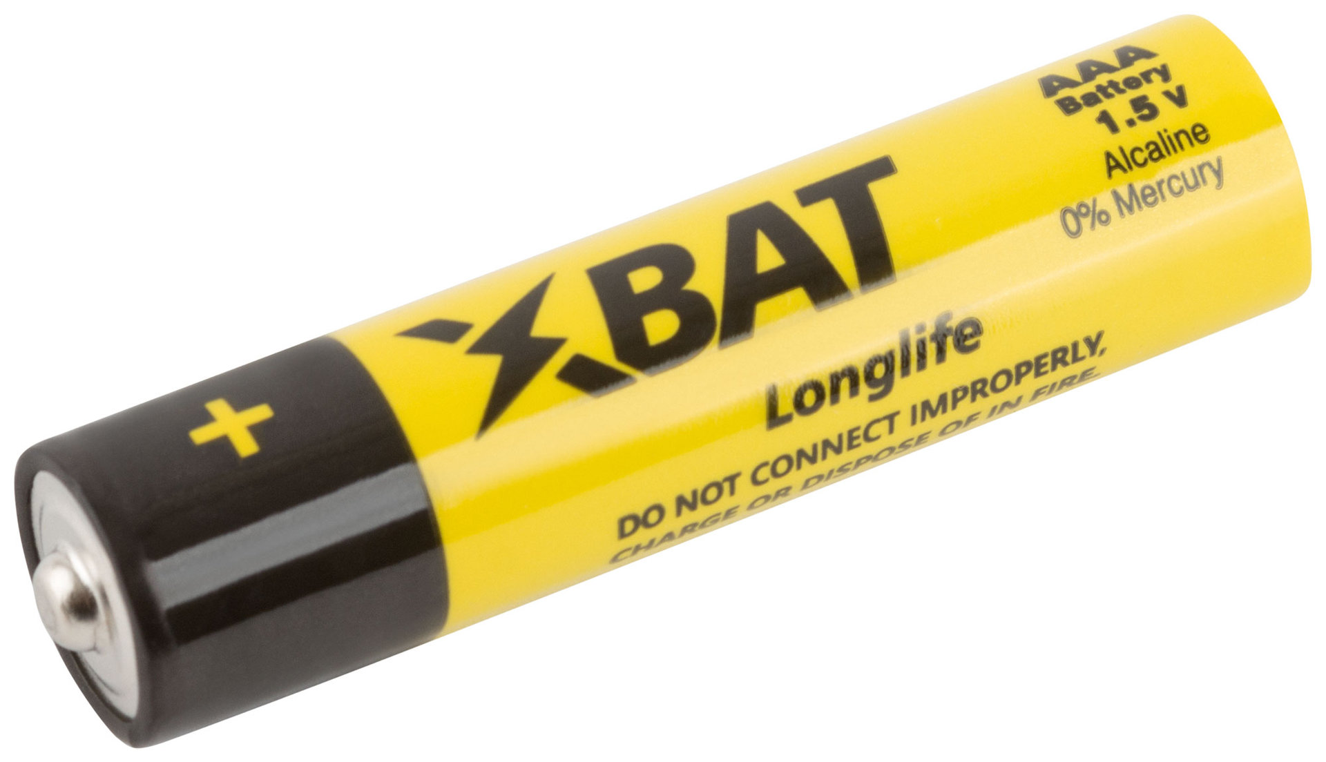 Батарейка щелочная, 1.5 В, тип АAА, 4 шт. (LR03-4BPC)