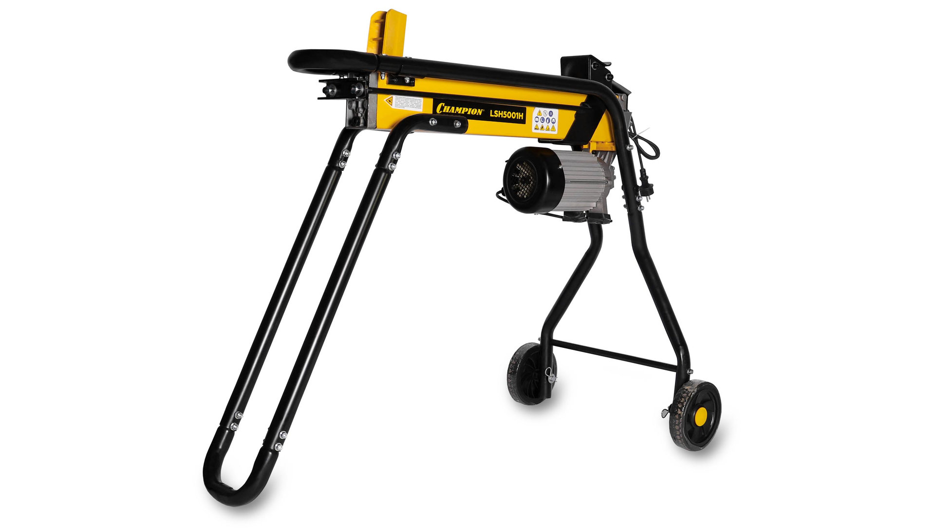 Дровокол CHAMPION LSH5001H (2,2кВт 5т 49,8кг высота1030мм,стойка+насадка для колки дров на 4 части) (LSH5001H)