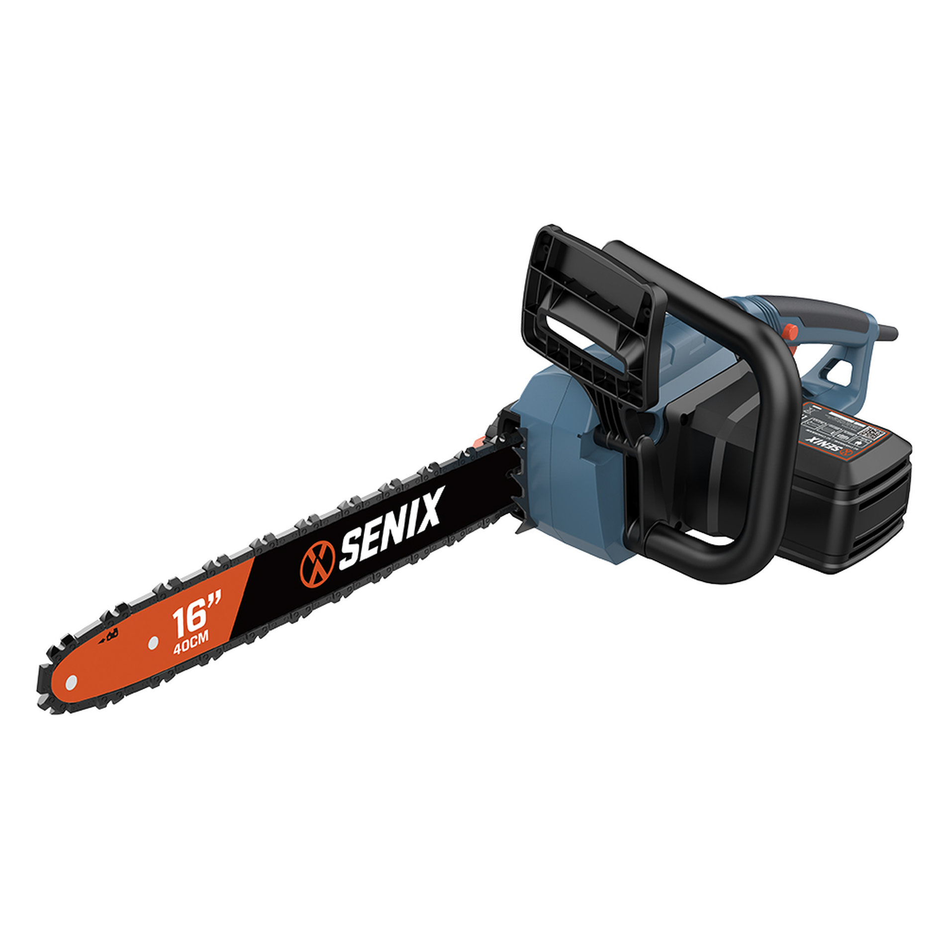 Электрическая цепная поперечное исполнение пила 2200Вт, 40 (16)