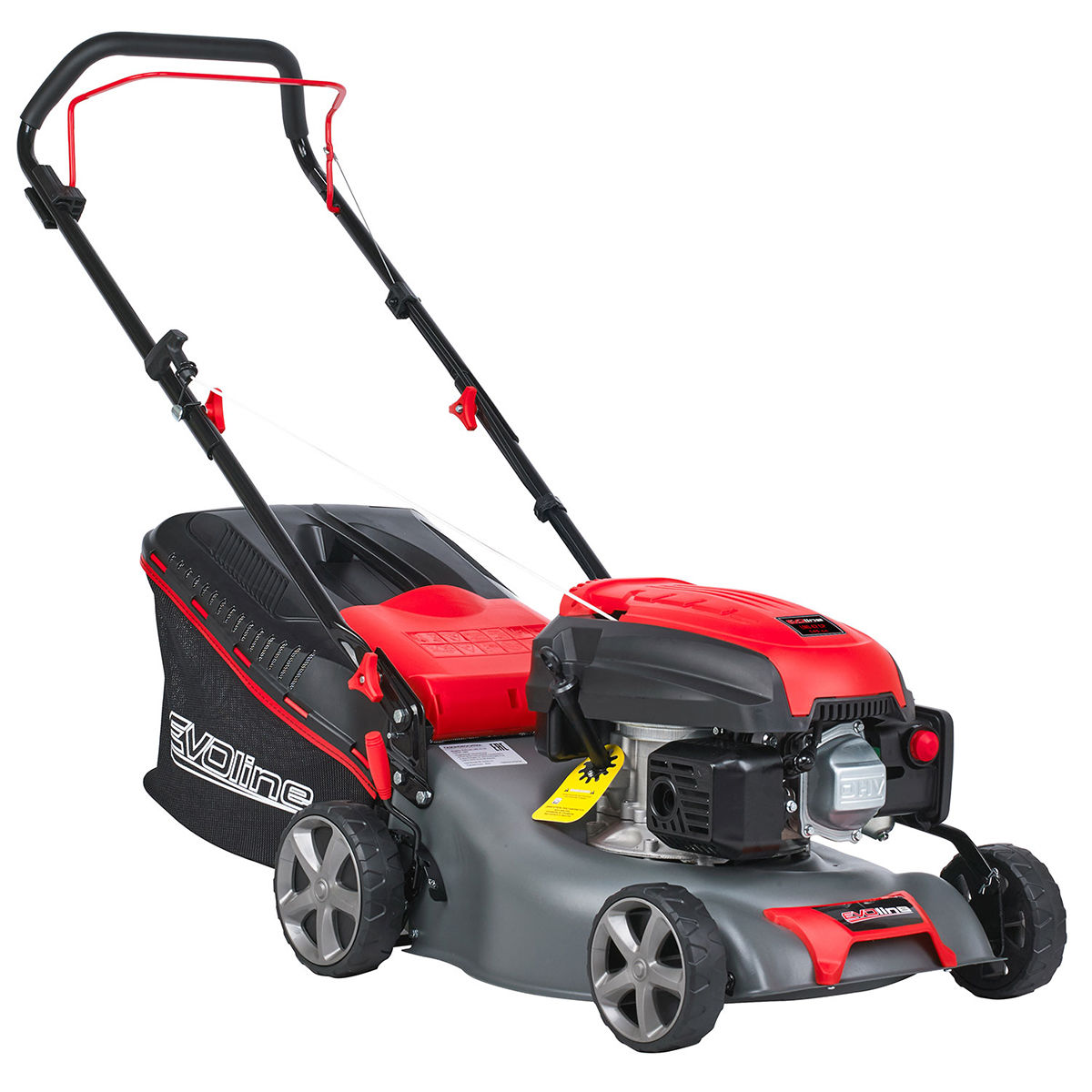 Газонокосилка бензиновая (бензокосилка) EVOline LMG 42 CP