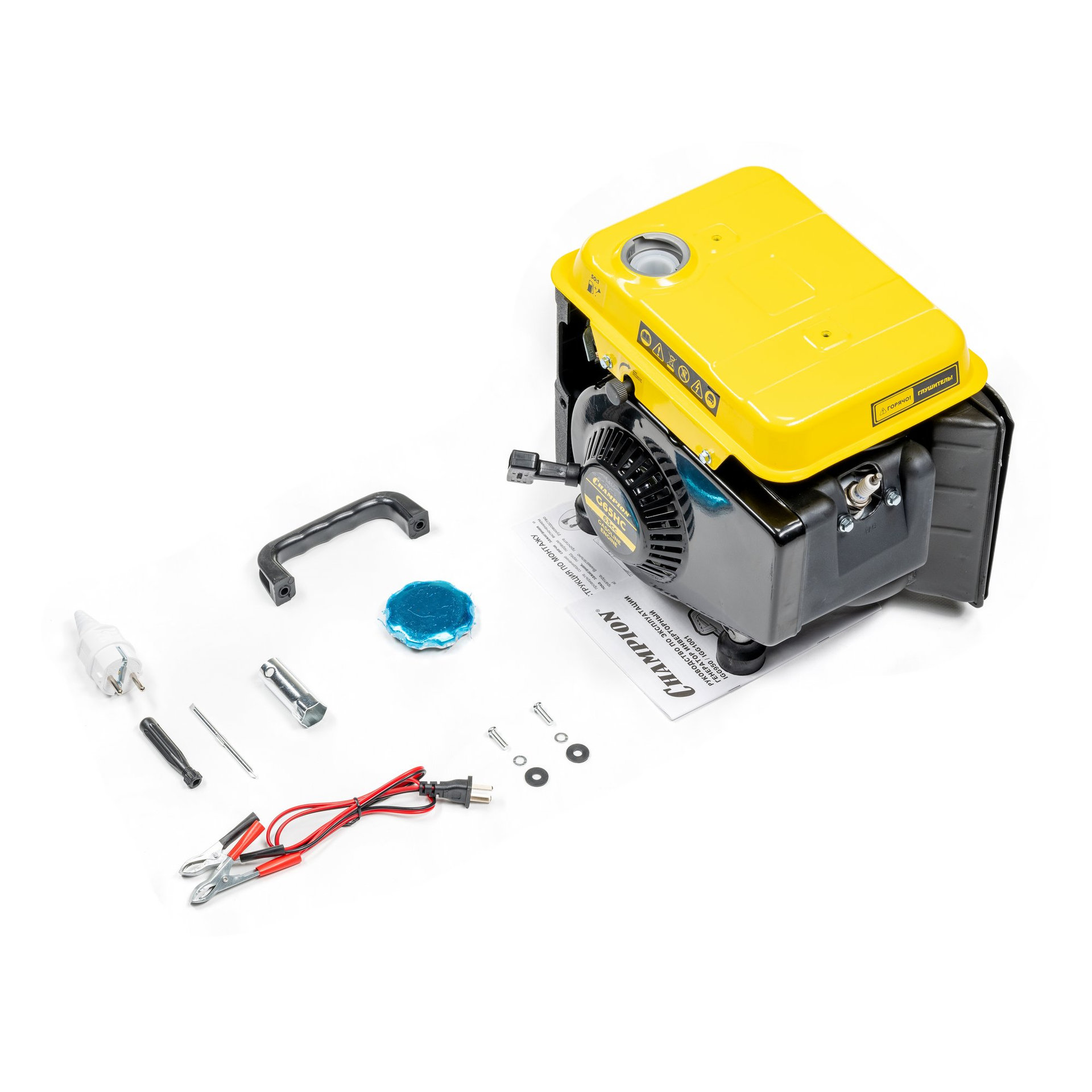 Генератор CHAMPION IGG950 (0,8/0,9кВт 1,86лс 2Т 2,2л 12В 11,7кг) (IGG950)