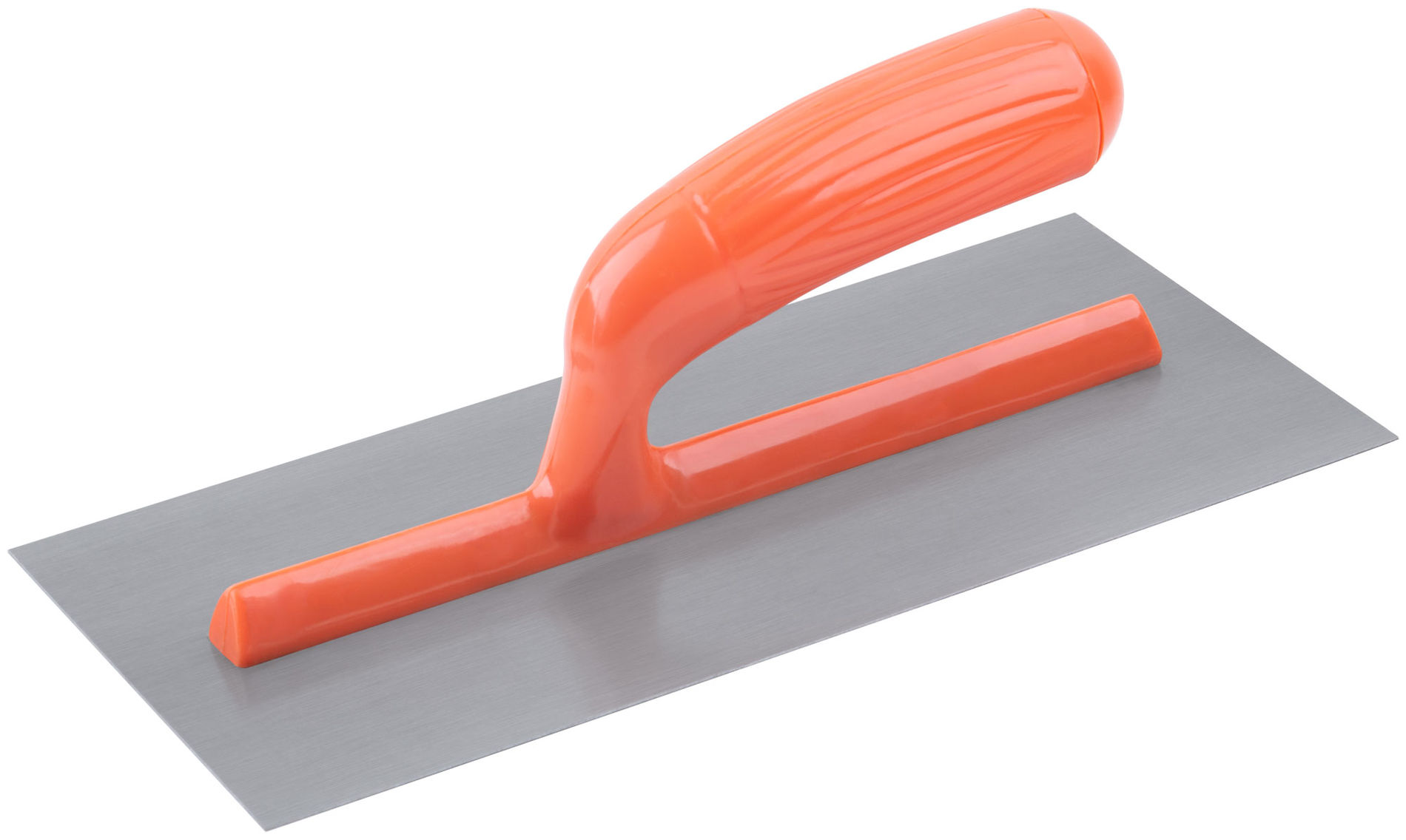 Гладилка стальная с пластиковой ручкой, 280х130 мм, плоская (05135)