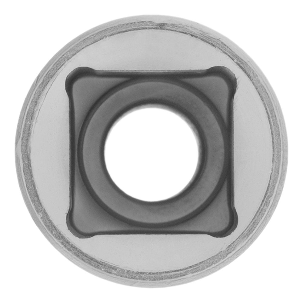 Головка торцевая, 9 мм, двенадцатигранная, CrV, под квадрат 1/2, хромированная Matrix