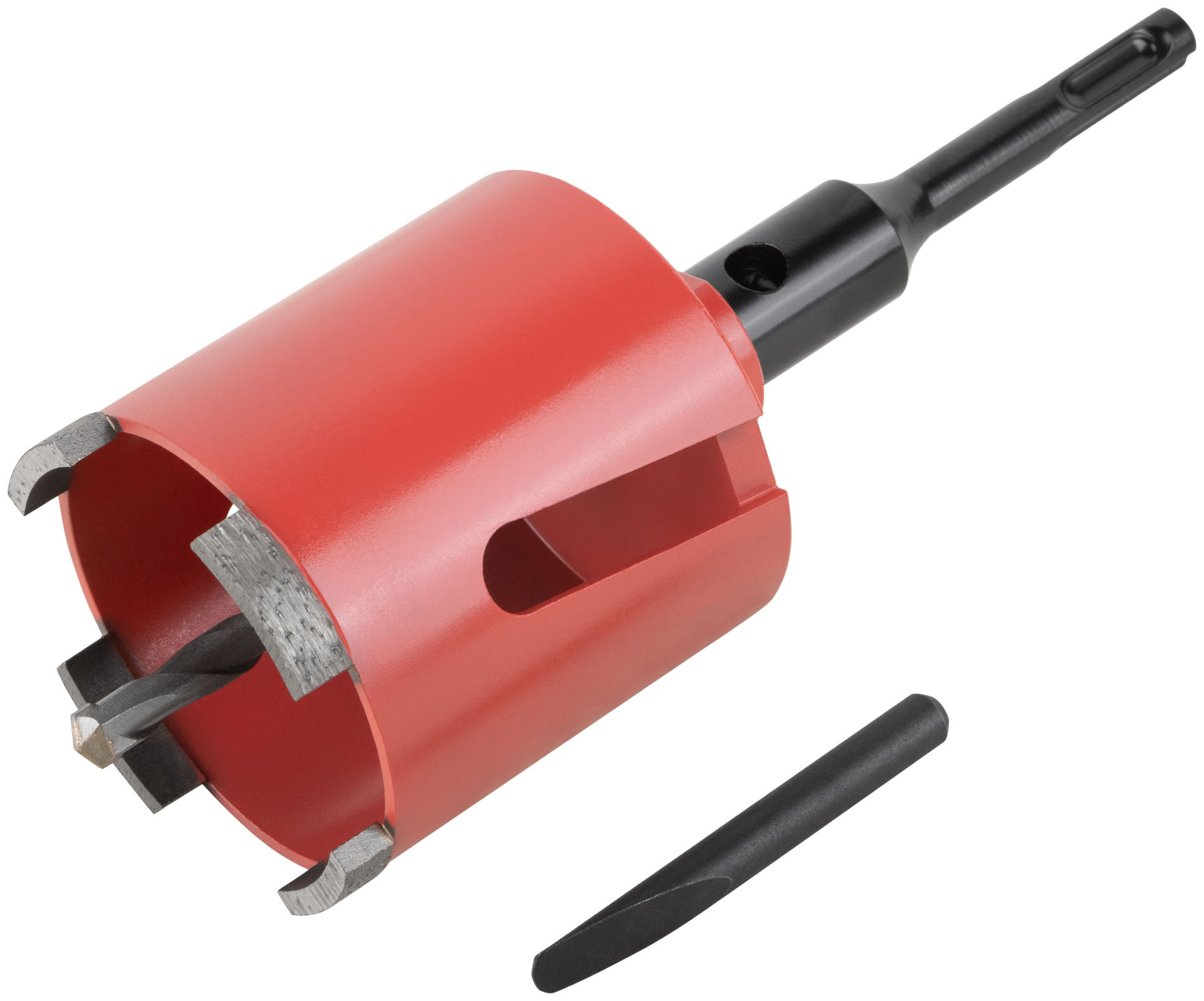 Коронка кольцевая по бетону алмазная безударная в сборе 72 мм (33476)