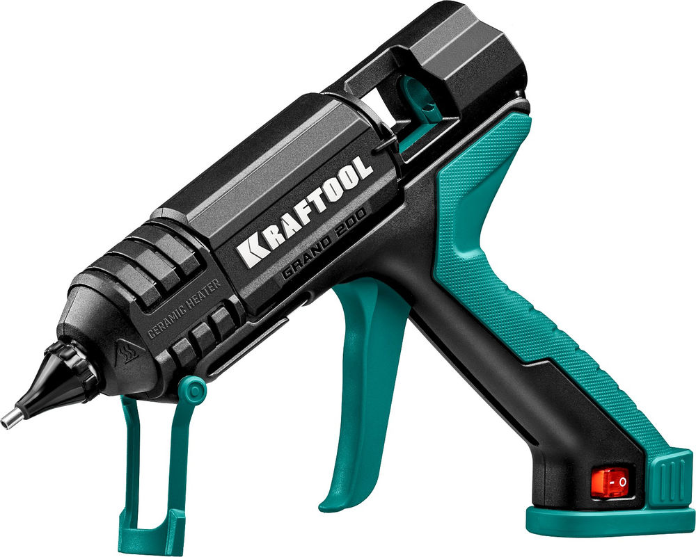Электрический термоклеевой пистолет Grand, d 11 - 12 мм, 25 г/мин KRAFTOOL 06839