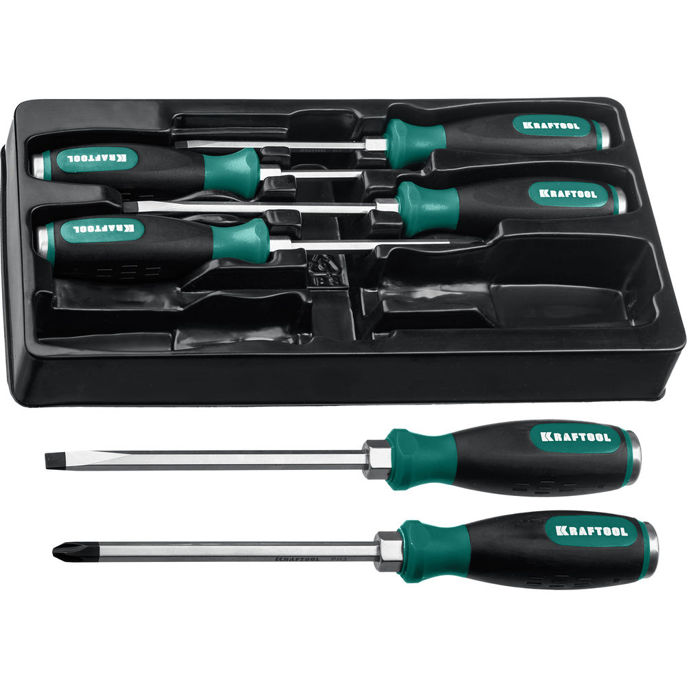 Набор ударных отверток Impact, 6 шт KRAFTOOL 25025