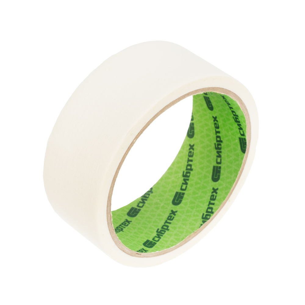 Лента малярная, 36 мм х 14 м, на бумажной основе Сибртех (88835)