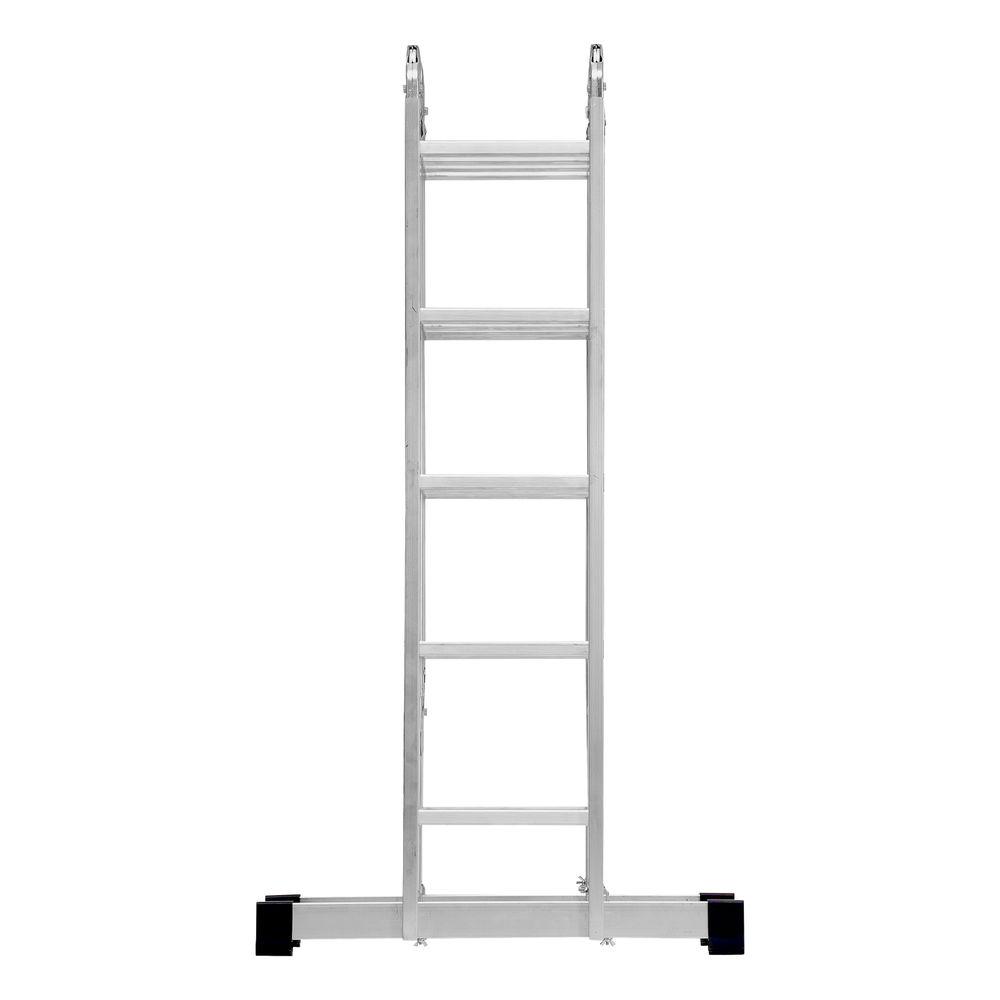 Лестница шарнирная алюминиевая, 2 х 4 + 2 х 5, Сибртех (97884)