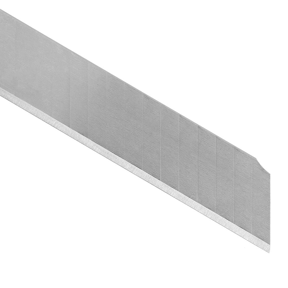 Лезвия, 18 мм, сталь SK5 - 0,5 мм, многосегментные, 10 штук Denzel (79304)