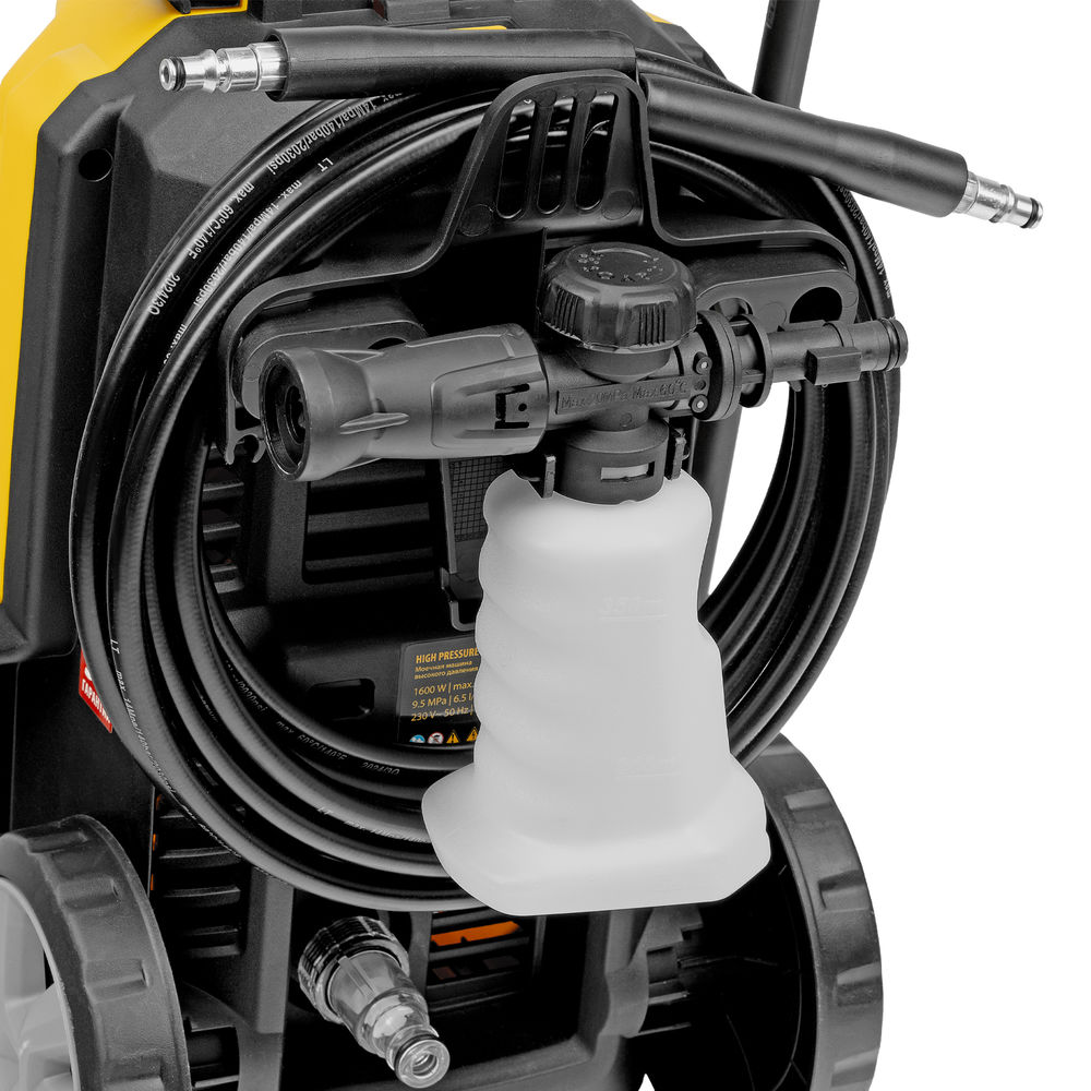 Моечная машина высокого давления R-135, 1600 Вт, 135 бар, 390 л/ч Denzel (58261)