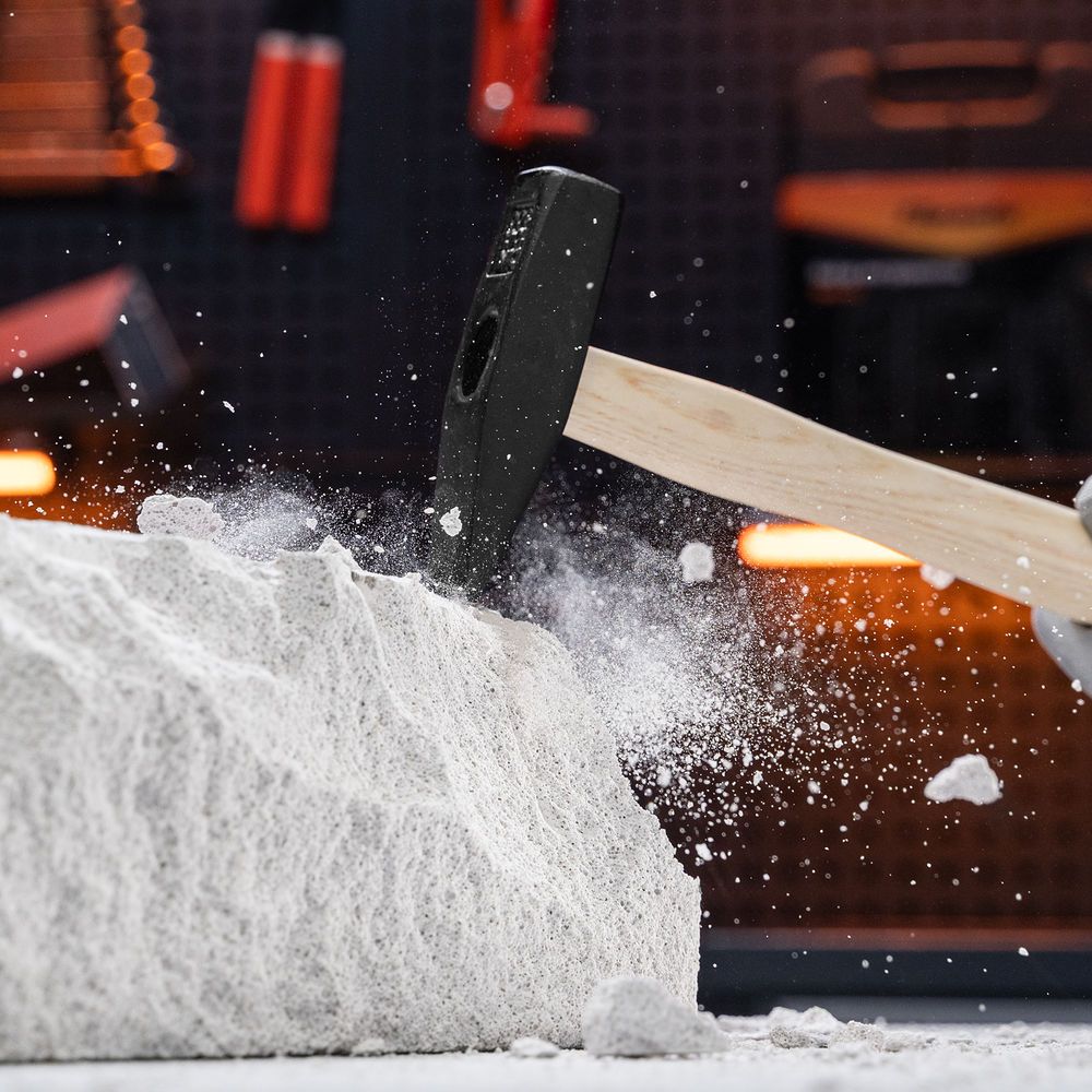 Молоток слесарный, 300 г, квадратный боек, деревянная рукоятка Sparta