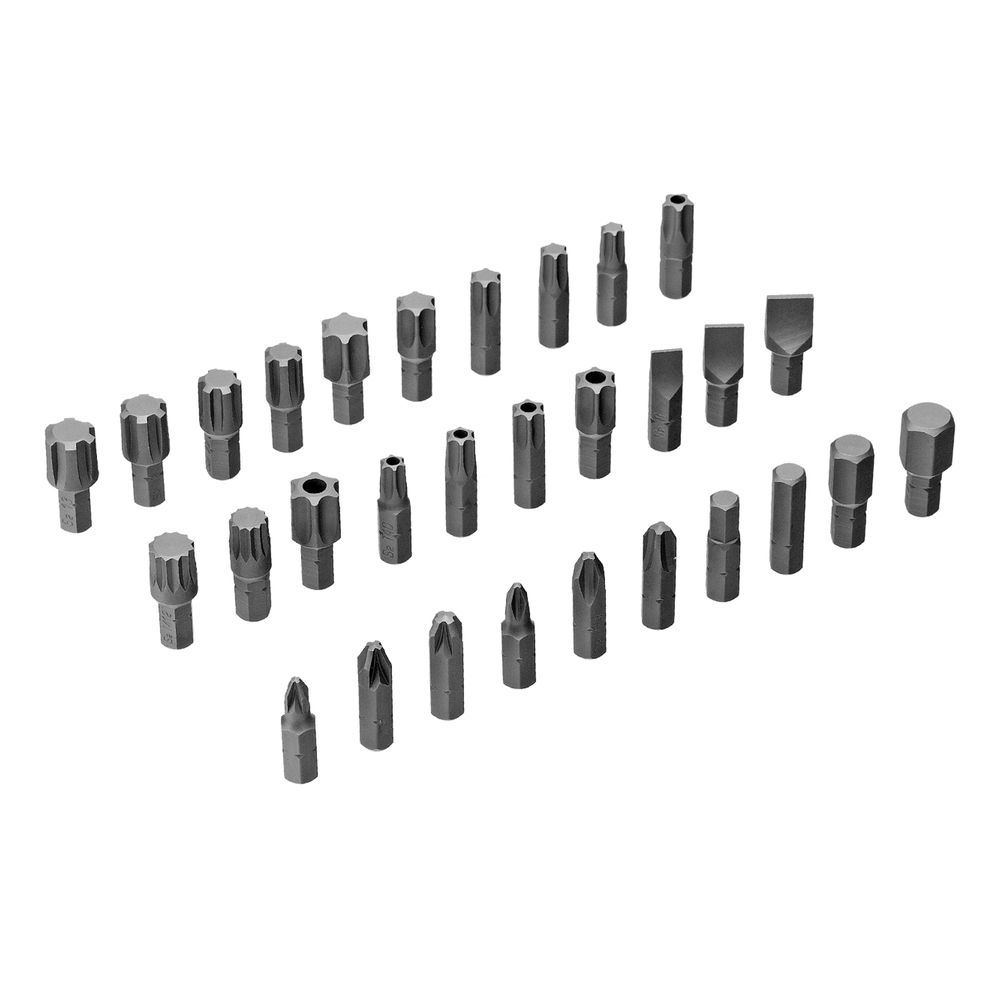 Набор инструментов, 1/2, 1/4, 3/8, CrV, S2, пластиковый кейс, 216 предметов Denzel