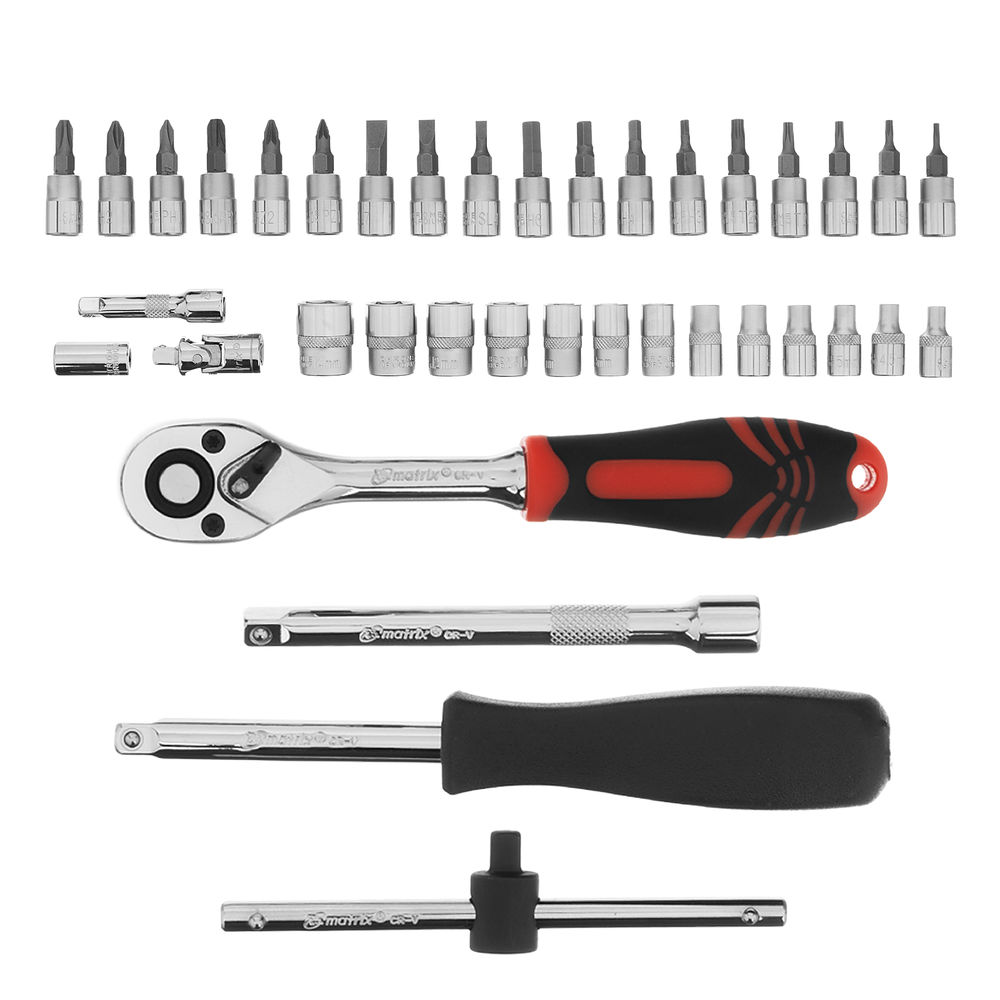 Набор инструментов, 1/4, 38 предметов Matrix