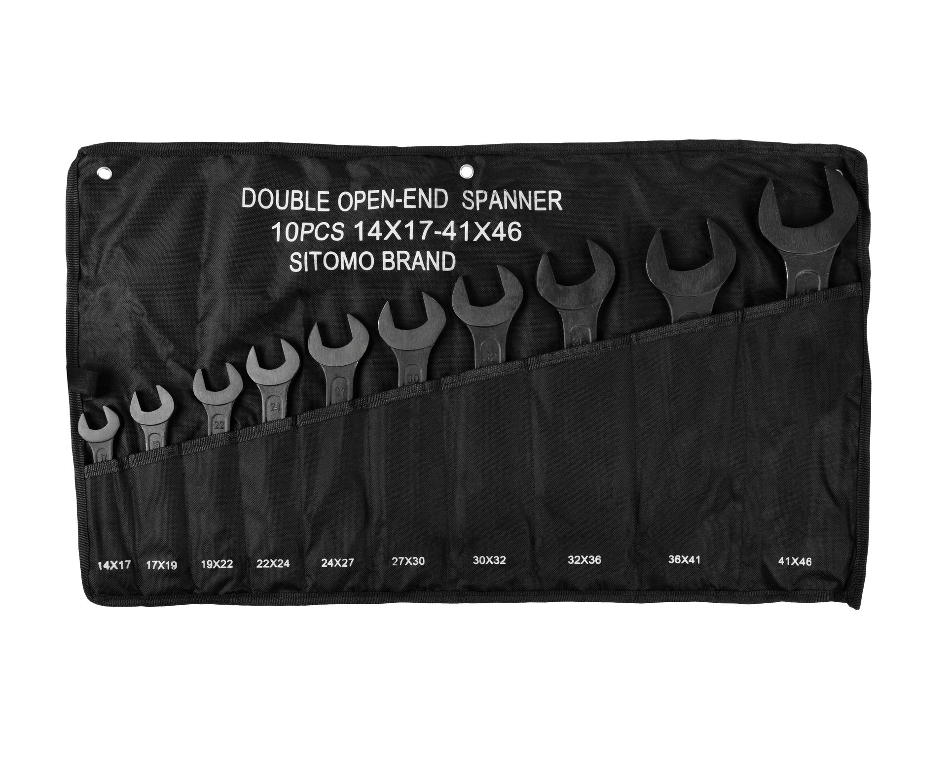 Набор ключей гаечных (рожковых) двусторонних 10 шт. (14-46) SITOMO