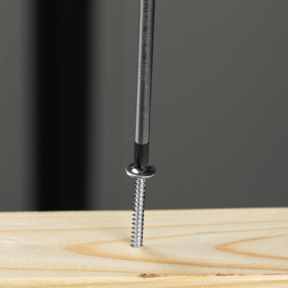 Отвертка, PH1х100 мм, S2, 3к рукоятка Denzel (121747)