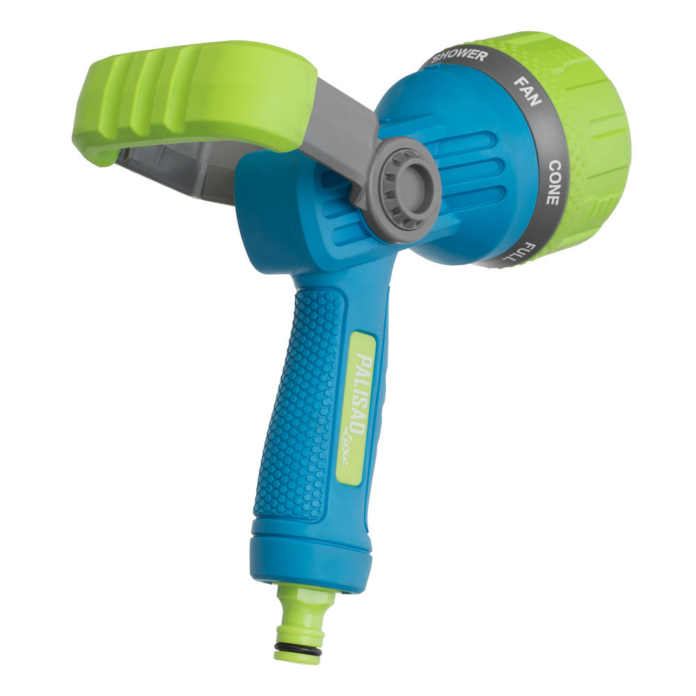 Пистолет-распылитель, 7 режимов, плавный регулятор напора, LUXE Palisad (65139)