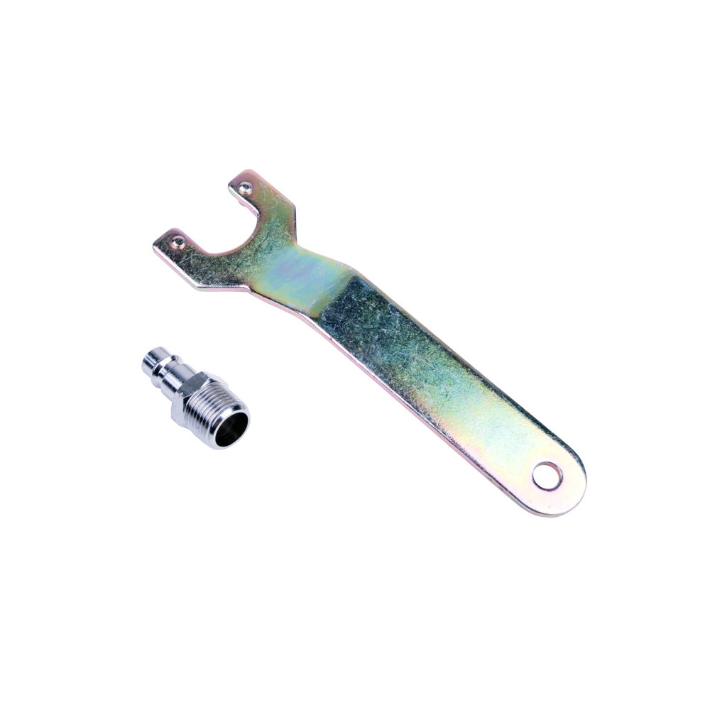 Пневматическая углошлифовальная машинка (УШМ) c рычажным включателем, 125 мм, 12000 об/мин., 1,4 л.с., промышленная, M14, GARWIN INDUSTRIAL, 803017-12-11