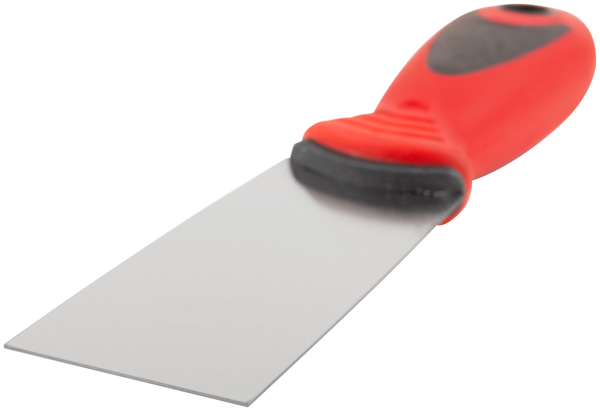 Шпатель, нерж.сталь, прорезиненная ручка 40 мм (06711)