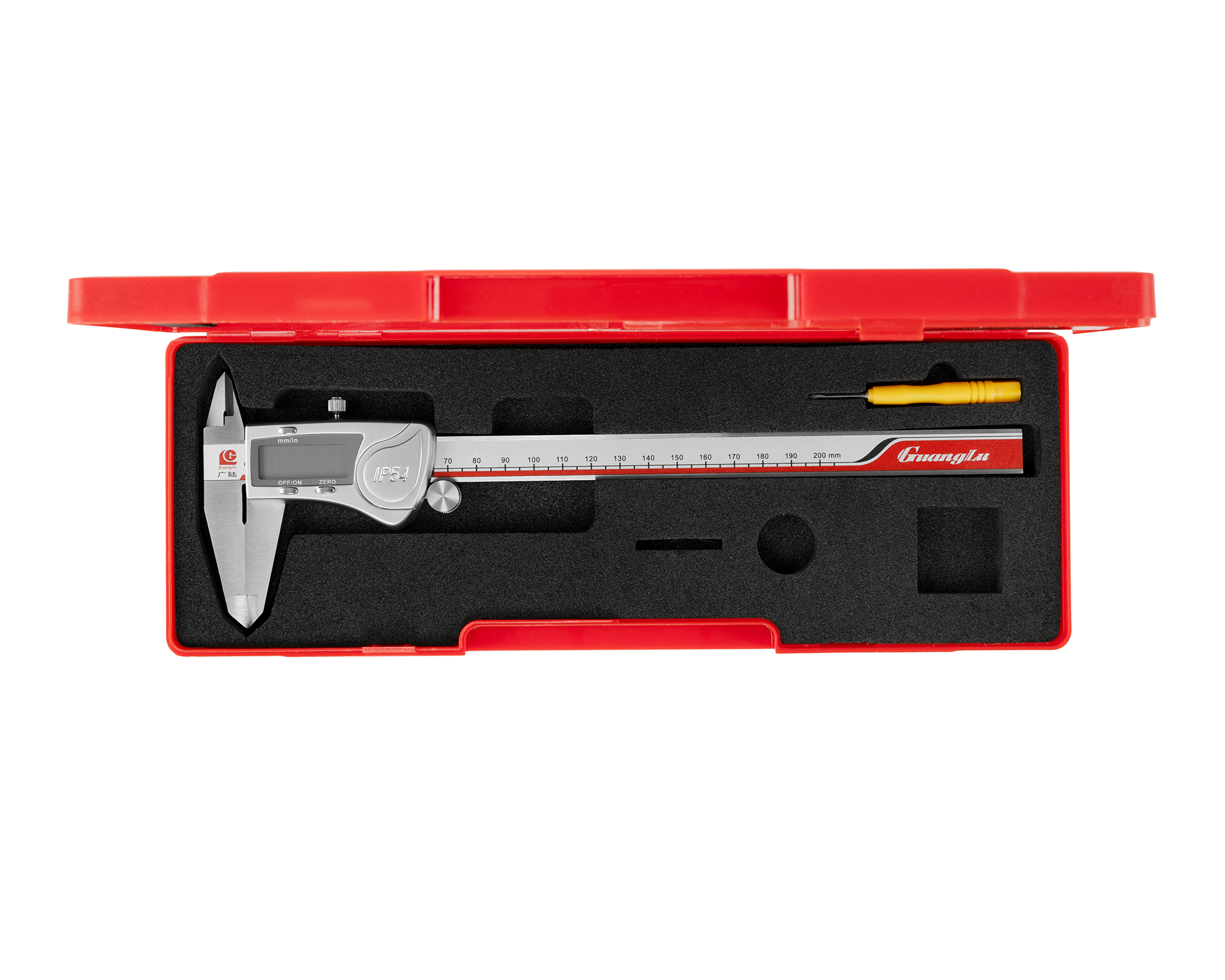 Штангенциркуль ШЦЦ-1-200 0,01 электр. IP54 111-802G Guanglu